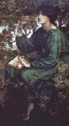 Dante Gabriel Rossetti The Day Dream (mk28) china oil painting reproduction